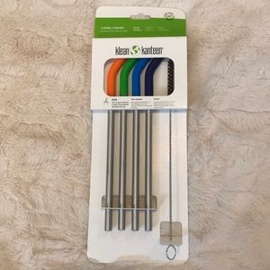 Klean Kanteen set of 4 steel straws